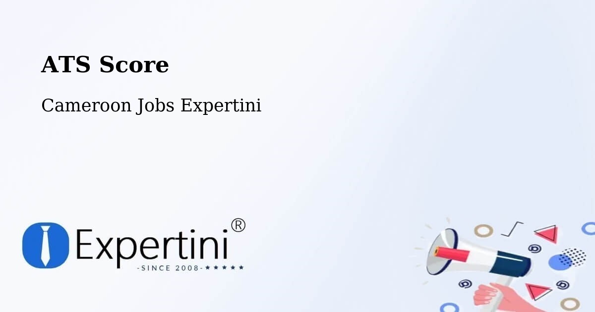 Resume ATS Score & Job Description Match Tool – Mbang - Cameroon Jobs Expertini